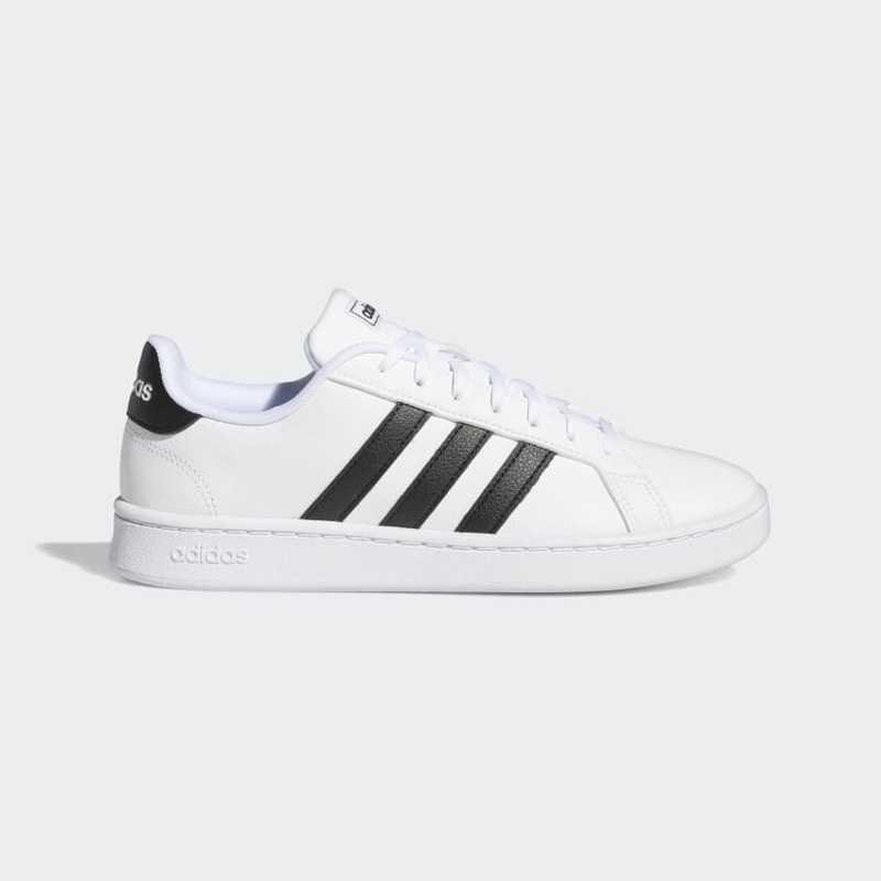 Women’s Grand Court 2.0 Shoes WHITE/BLACK 6