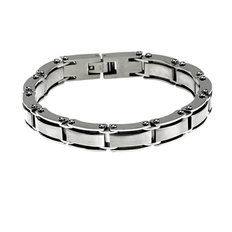 Cudworth Brushed Stainless Steel Bracelet