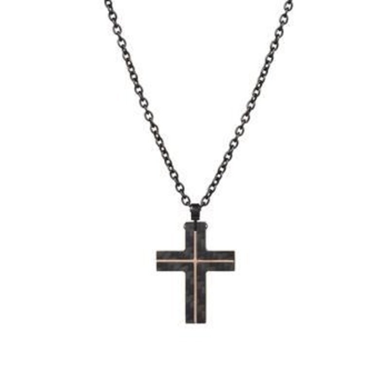 Cudworth Stainless Steel Cross Pendant