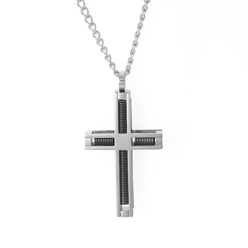 Cudworth Stainless Steel Cross With Springs