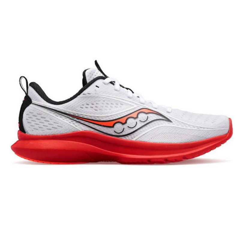 KINVARA 13 WOMEN’S WHITE/BLACK/VIZ 6.5 REGULAR