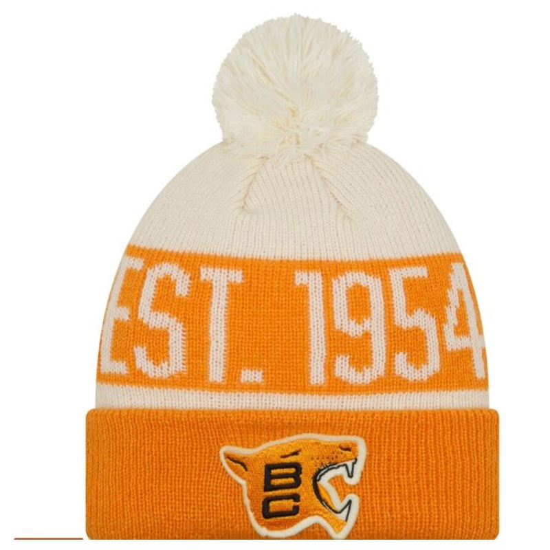 CFL 2022 Turf Tradition Pom Knit Toque BC LIONS