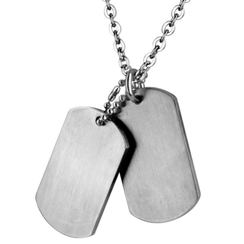 Cudworth Stainless Steel Double Dog Tag