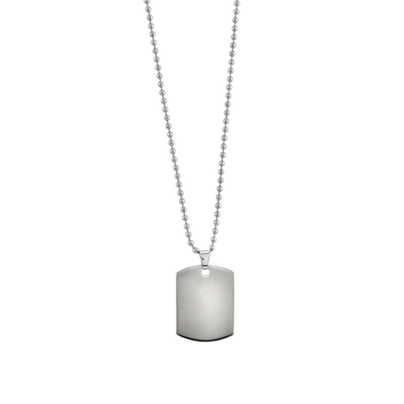 Cudworth Stainless Steel Single Dog Tag