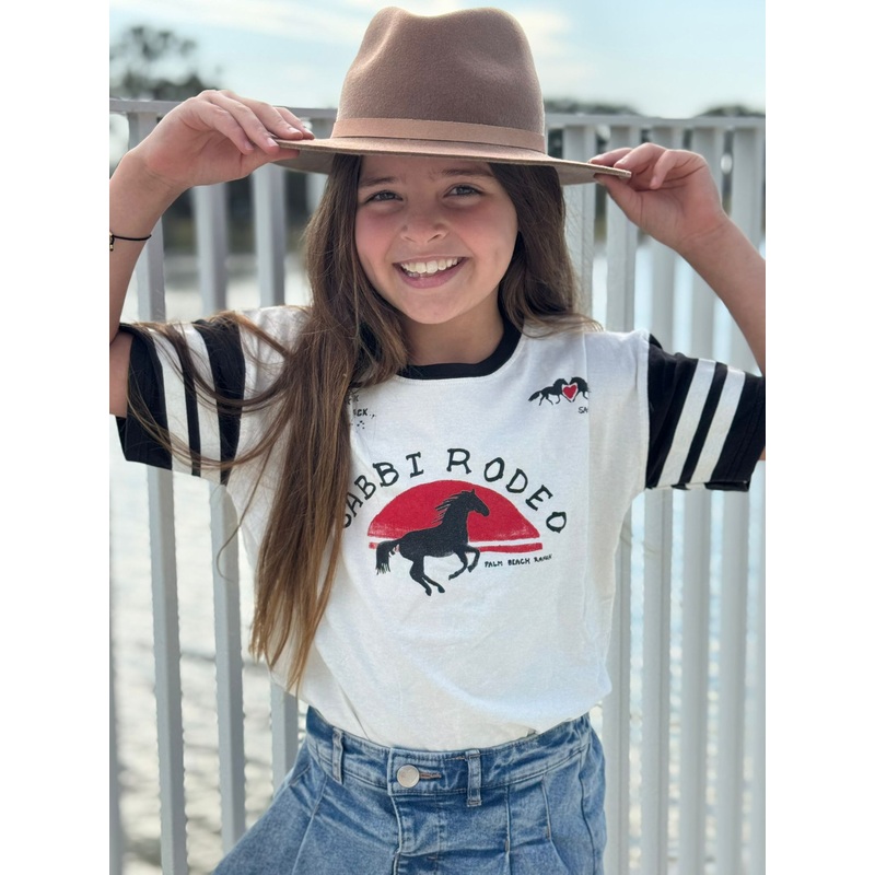 KIDS I LOVE RODEO TEE – MARSHMALLOW 2