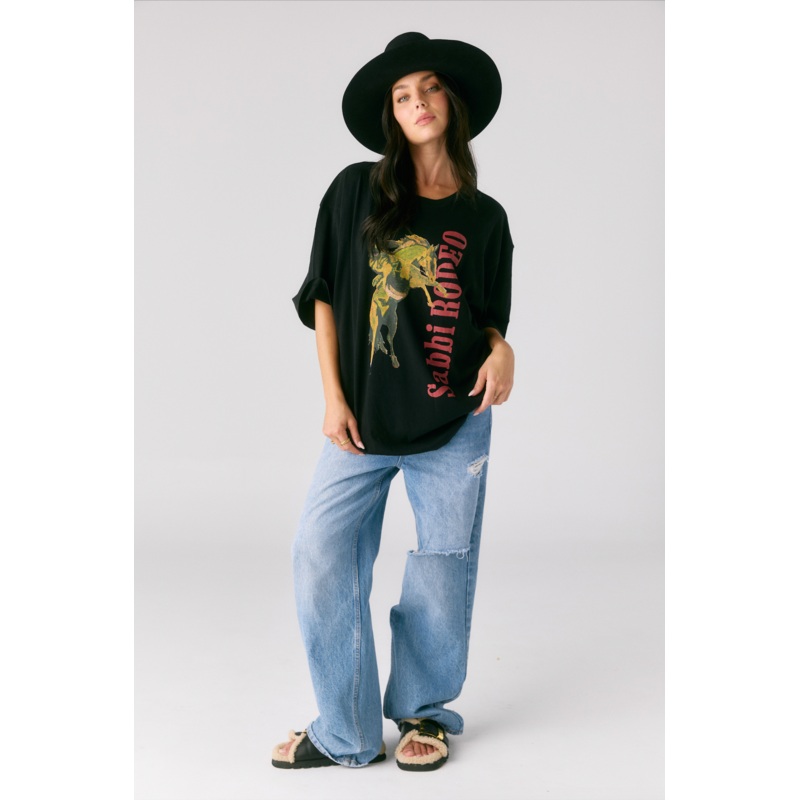 THE VERY OVERSIZED RODEO TEE XXS