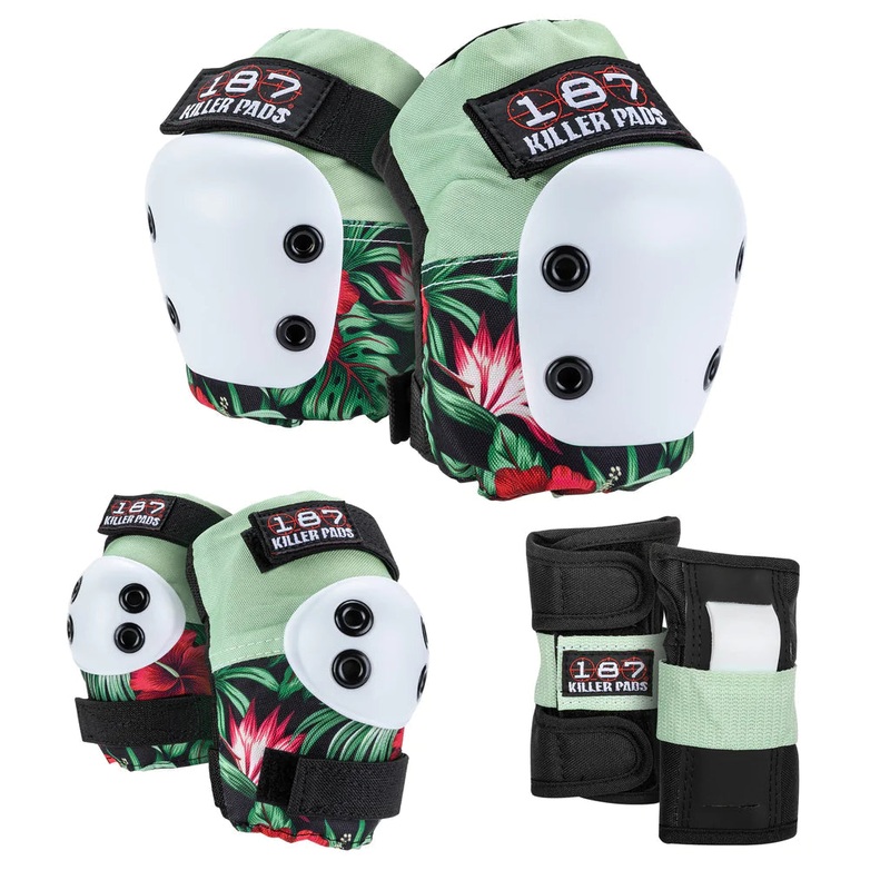 187 Six Pack Adult Protective Gear – Hibiscus XS