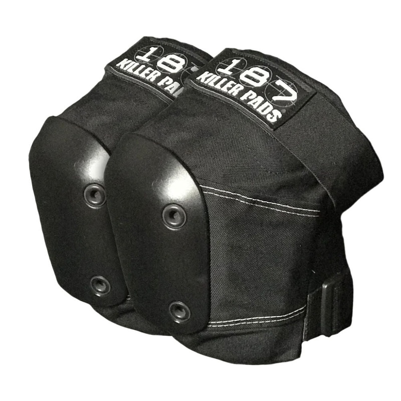 187 Slim Knee Guard – Black S