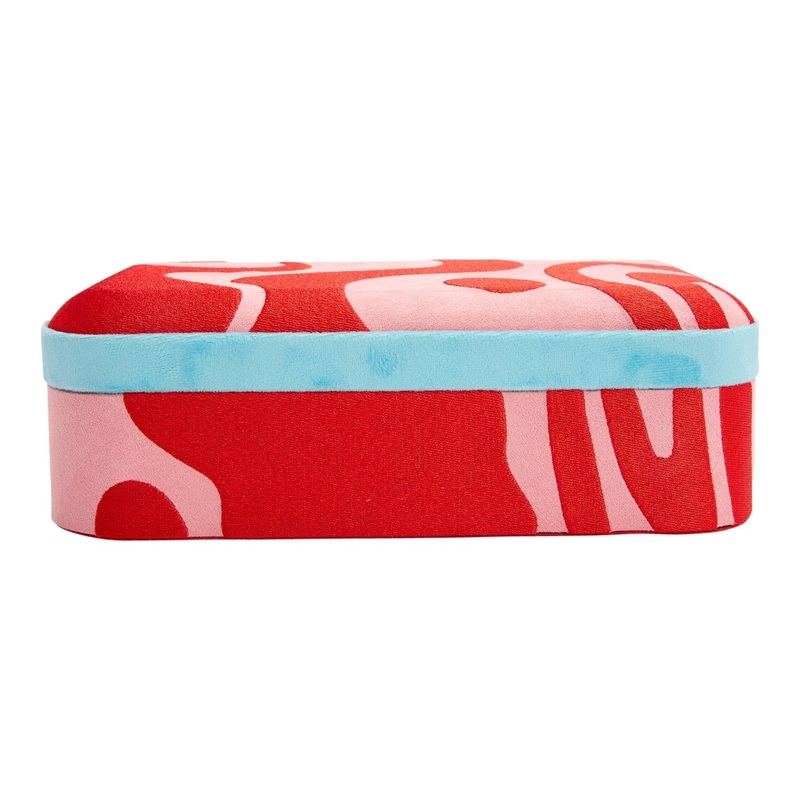 Wolf Bea Bongiasca Medium Jewellery Box Red