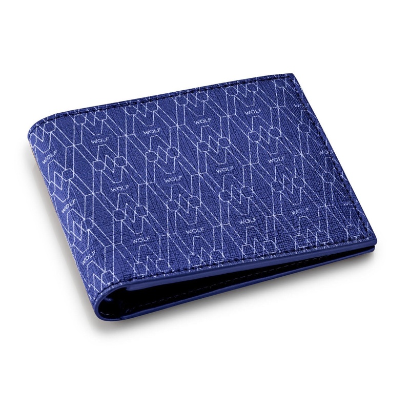 Wolf Signature Billfold Blue