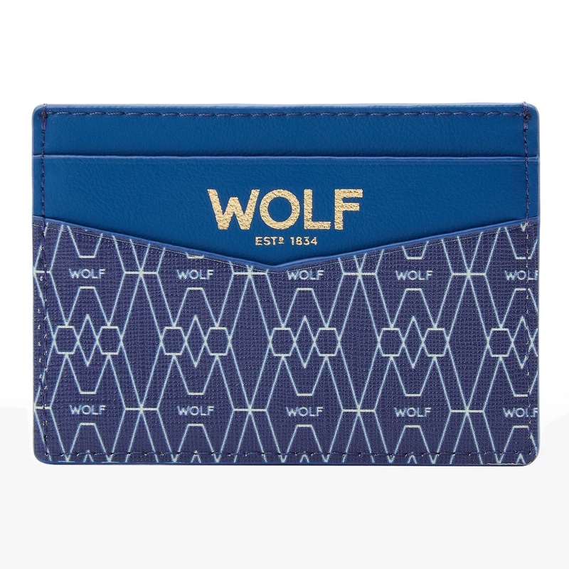 Wolf Signature Cardholder Blue