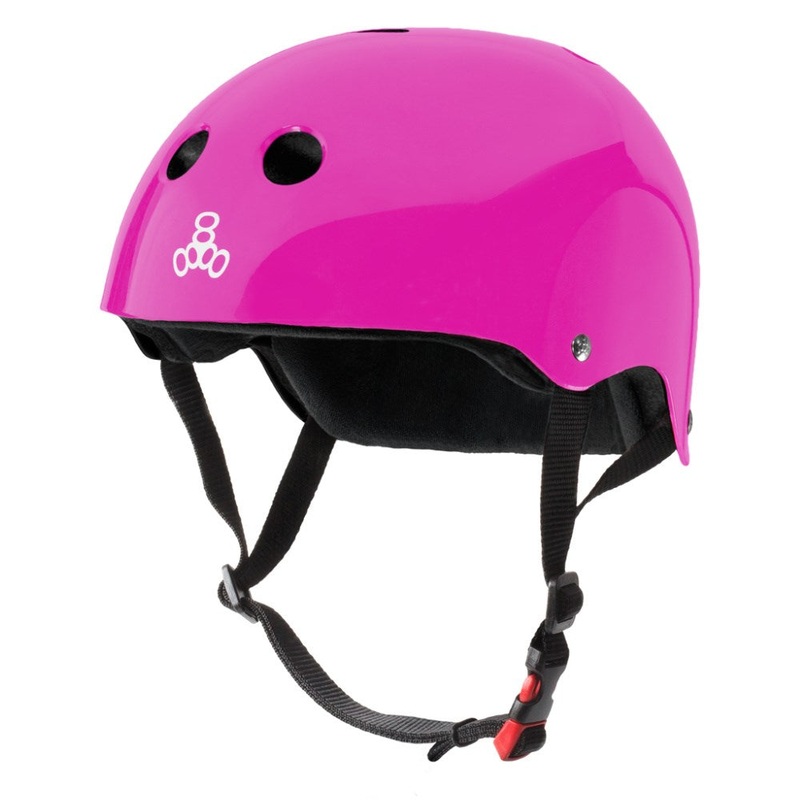 Triple 8 The Certified Sweatsaver Helmet – Pink Glossy XS/S