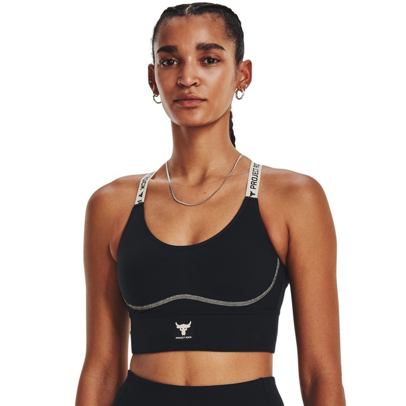 Women’s Project Rock Infinity Sports Bra BLACK S