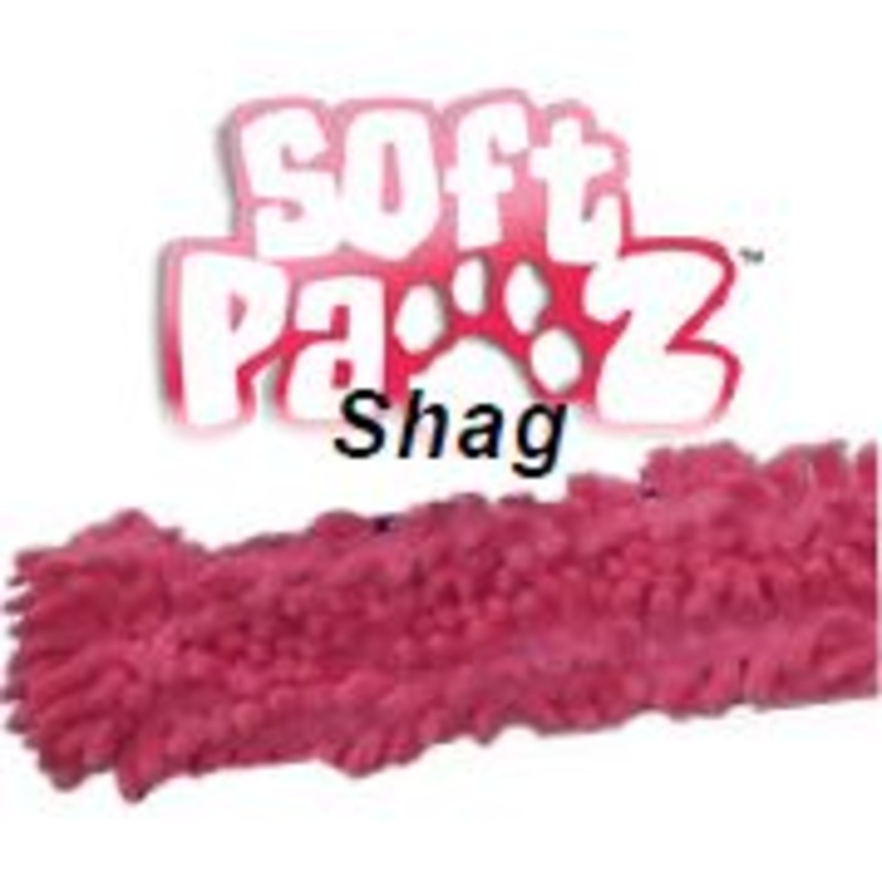 SOFTPAWZ SHAG SKATE GUARDS BLACK