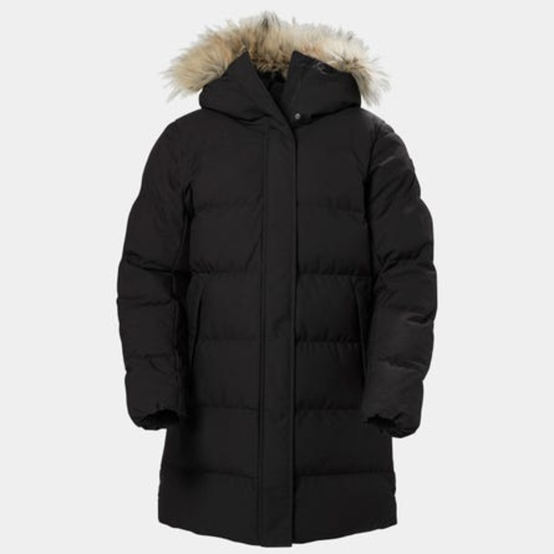 Women’s Blossom Puffy Winter Parka BLACK XS