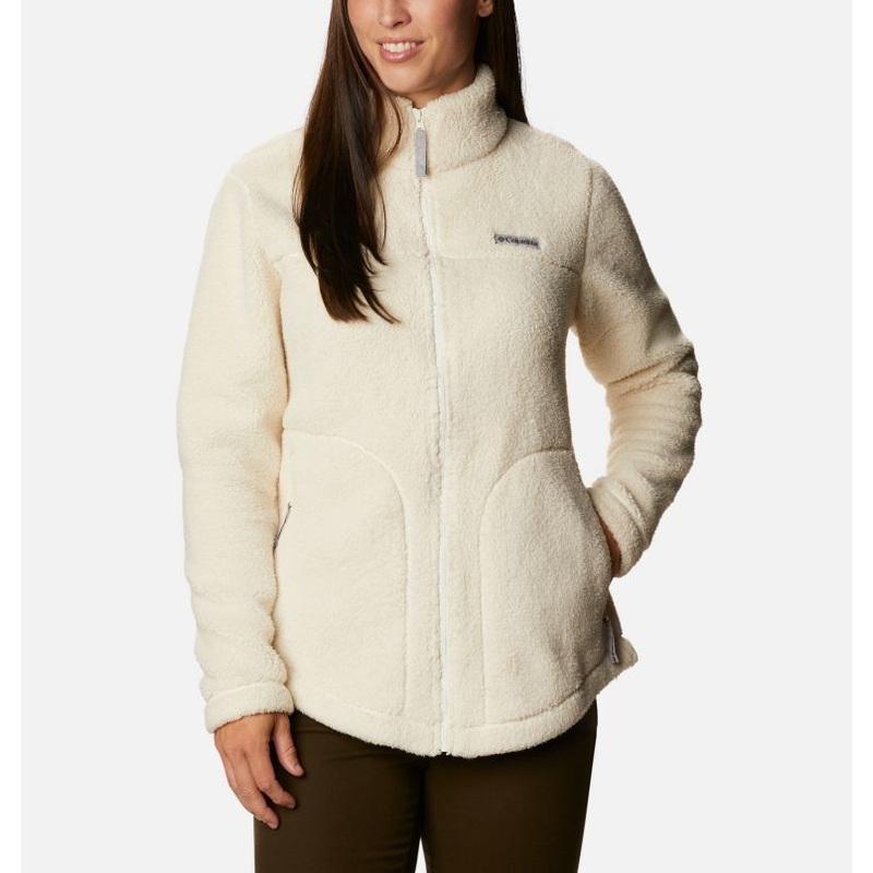 Women’s West Bend Full Zip Fleece Jacket CHALK S