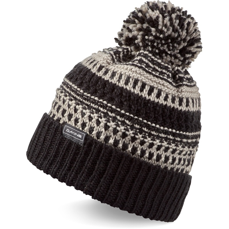 DAVINA WOMEN’S BEANIE BLACK/GREY OS