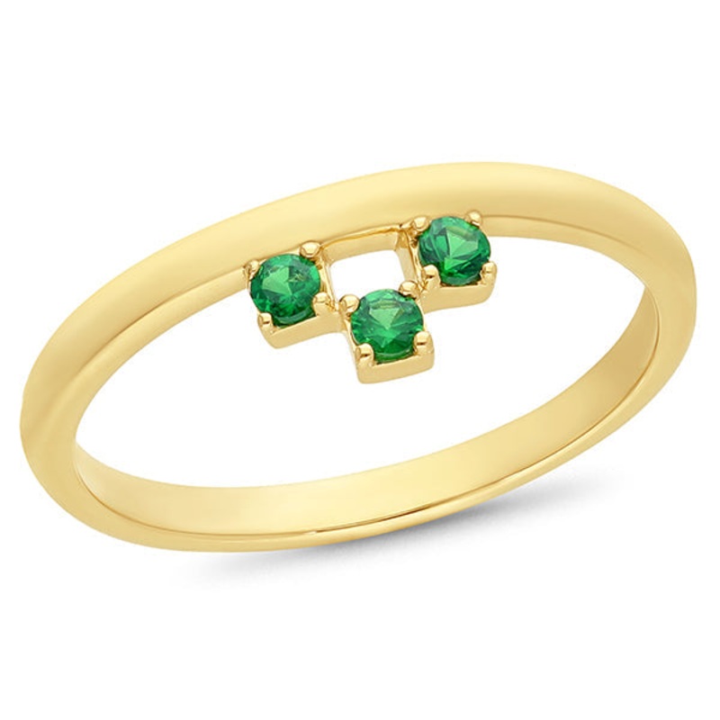 9ct Yellow Gold Sapphire Ring