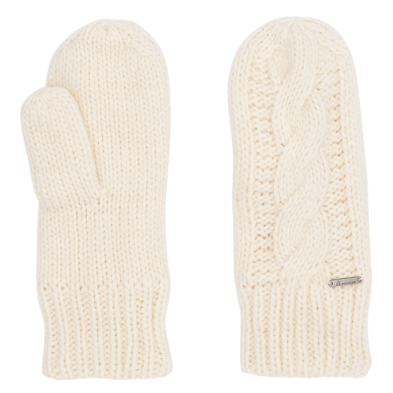 Janie Women’s Knit Mittens GARDENIA