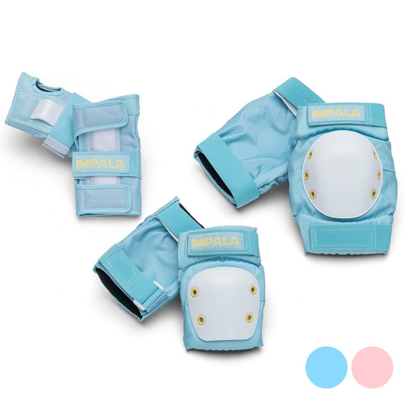 Impala Adult Triple Protection Pack Skate Protective Gear Pink S