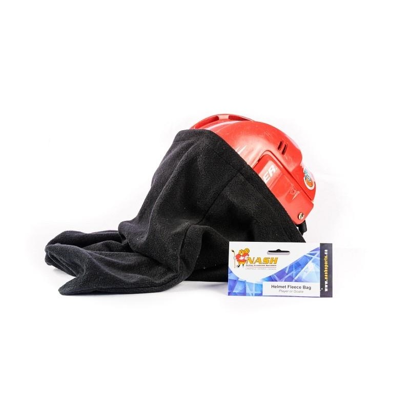 NASH Fleece Hockey Helmet Bag Black
