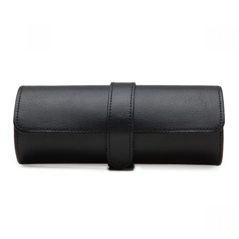 Wolf Blake Watch Roll with Capsule – Brown