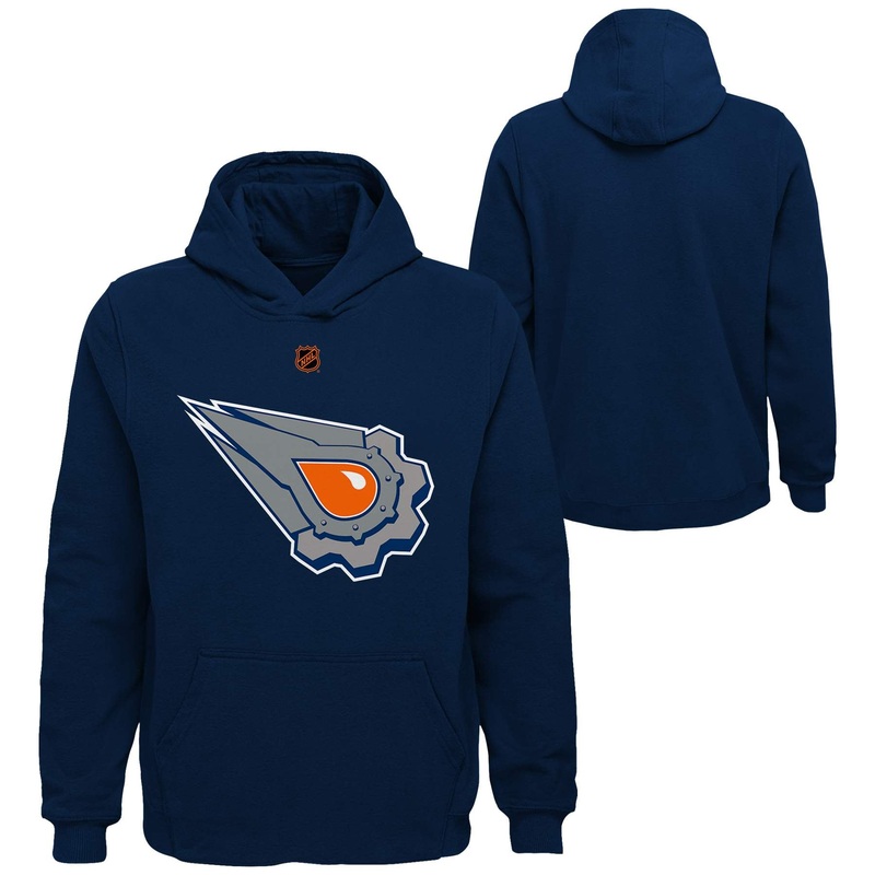 NHL Reverse Retro Hoodie Youth- Edmonton Oilers S