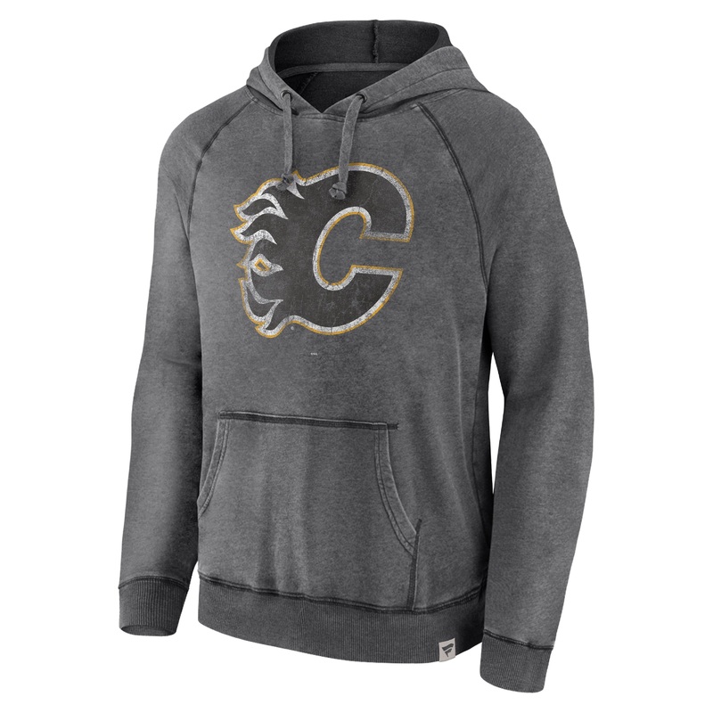 NHL SNOW WASHED HOODIE 2.0 – CALGARY FLAMES M