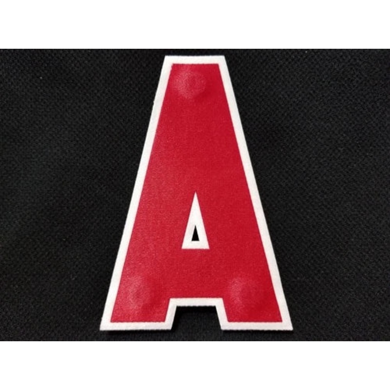 Removable Captain Letters – Single “A” NAVY/WHITE