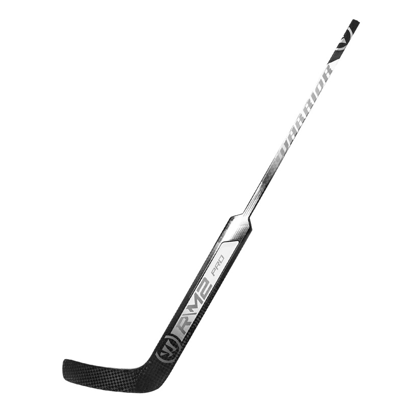 Ritual M2 Pro Intermediate Goalie Stick – White/Black L 23.5 MID