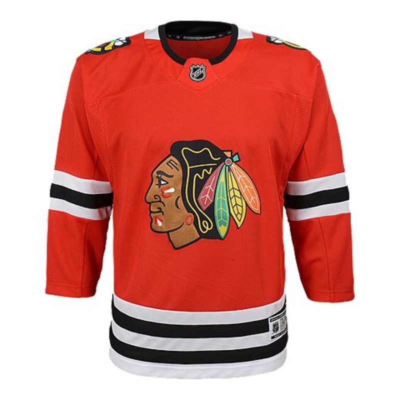 Child Premier Jersey – Chicago Blackhawks – Blank HOME 5/6