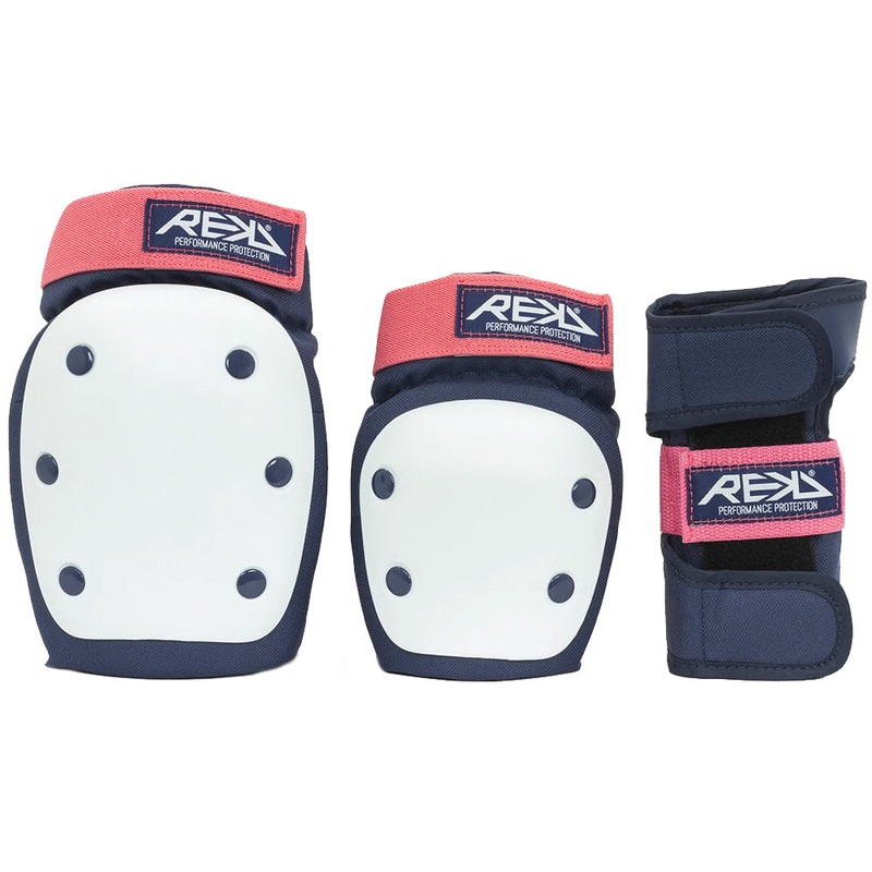 Rekd Adult Heavy Duty Triple Set – Blue/Pink XS