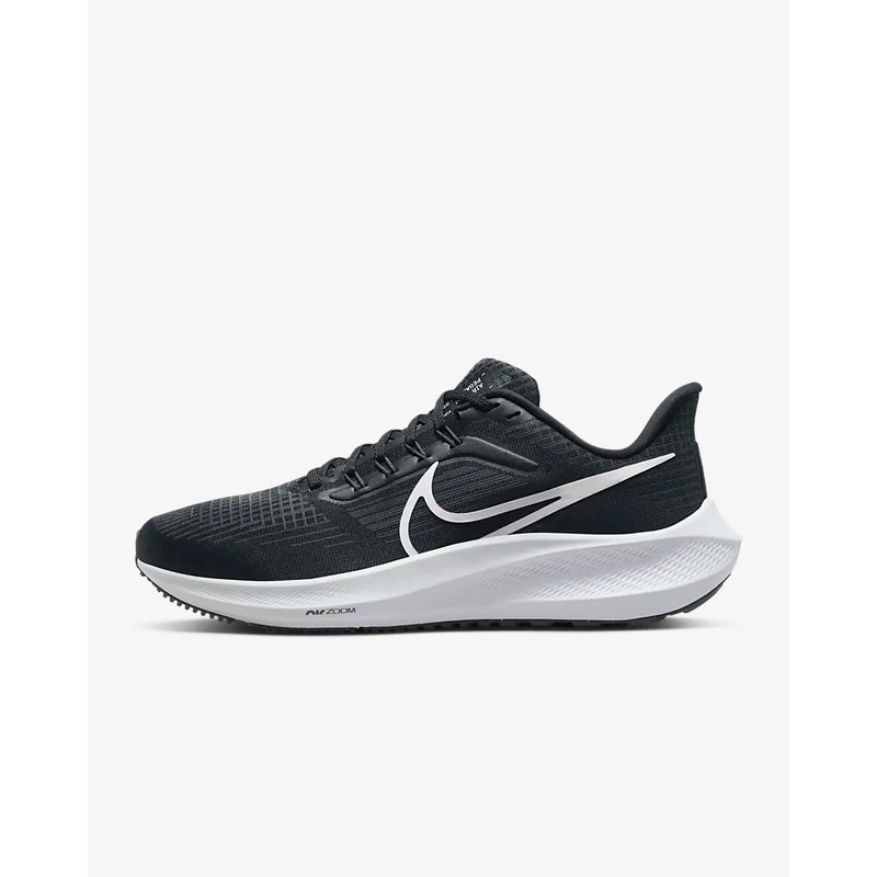 Women’s Air Zoom Pegasus 39 Running Shoes BLACK/WHITE/SMOKE GREY 6