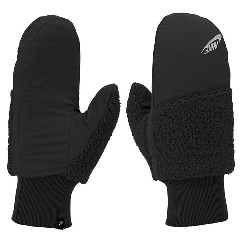 Women’s Sherpa Mittens BLACK XS/S
