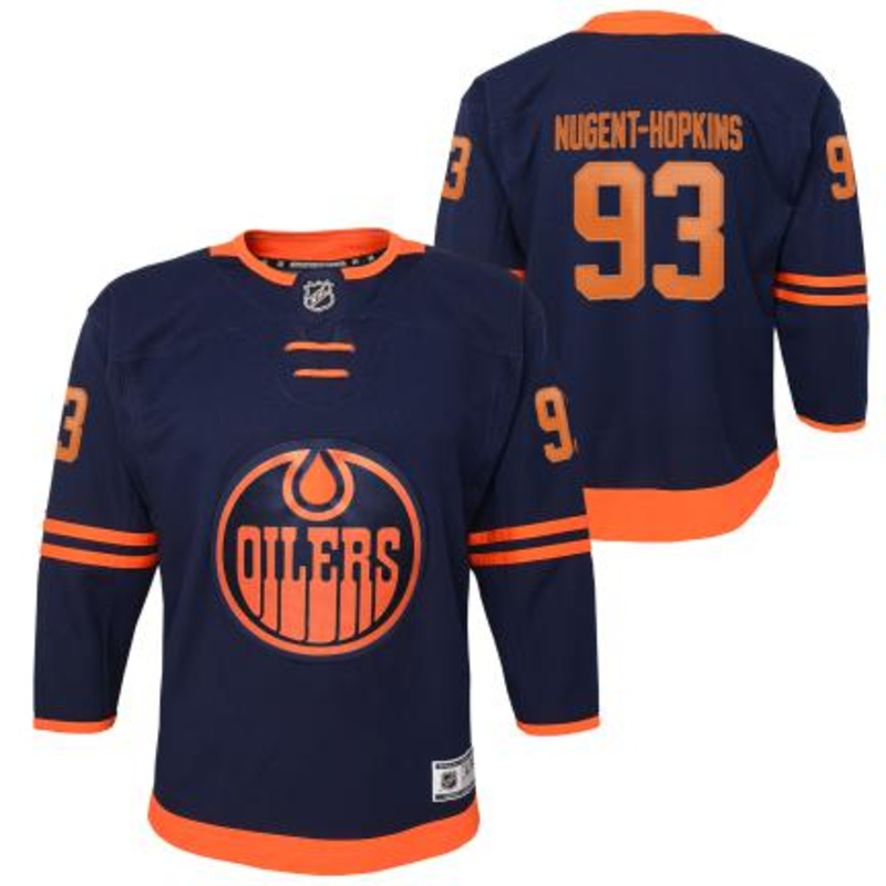 Infant Premier Jersey – Edmonton Oilers – Nugent-Hopkins ALTERNATE 18M