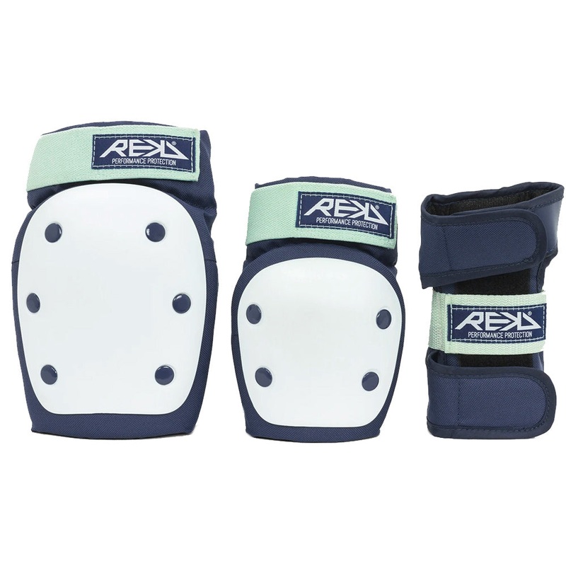 Rekd Adult Heavy Duty Triple Set – Blue/Mint XS