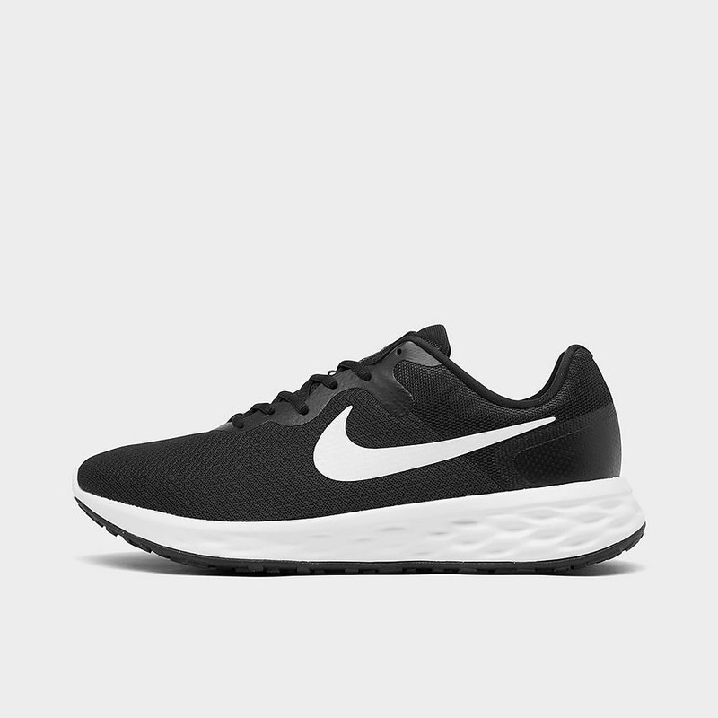 Revolution 6 Running Shoes (Extra Wide Width) BLACK/WHITE/SMOKE 8