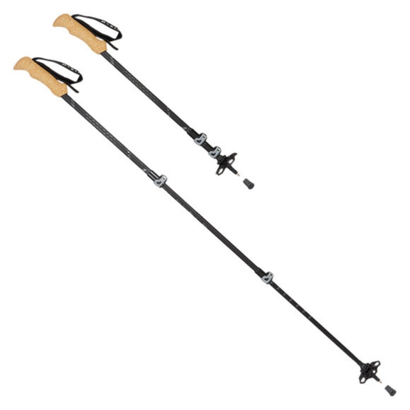 Mckinley Adult Minah QL Trekking Poles BLACK/GREY OS