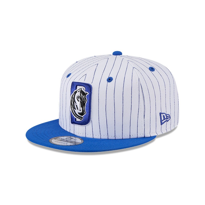 New Era Dallas Mavericks Deceptor Pinstripe 9FIFTY Snapback Hat OS