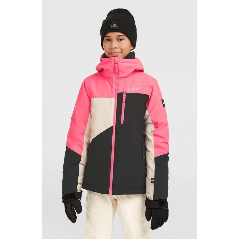 O’Neill Kids FWC’Cruz Triple Snow Jacket BLACK OUT COLOUR BLOCK 8