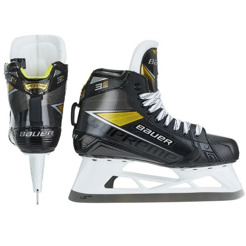 Bauer 3S Pro Goal Ice Hockey Skates 10 EE