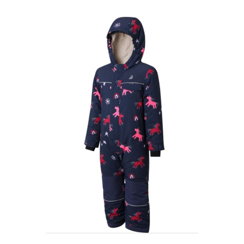 Ripzone Toddler Parkdale Insulated Snowsuit BLACK/UNICORN 2T