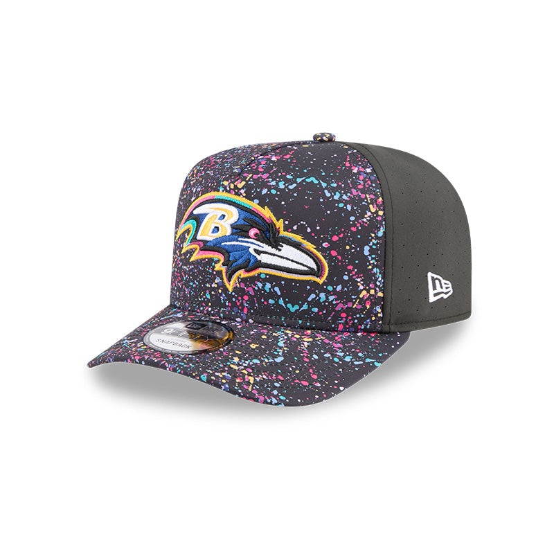 New Era Baltimore Ravens 2025 Crucial Catch 9FIFTY A-Frame Snapback OS