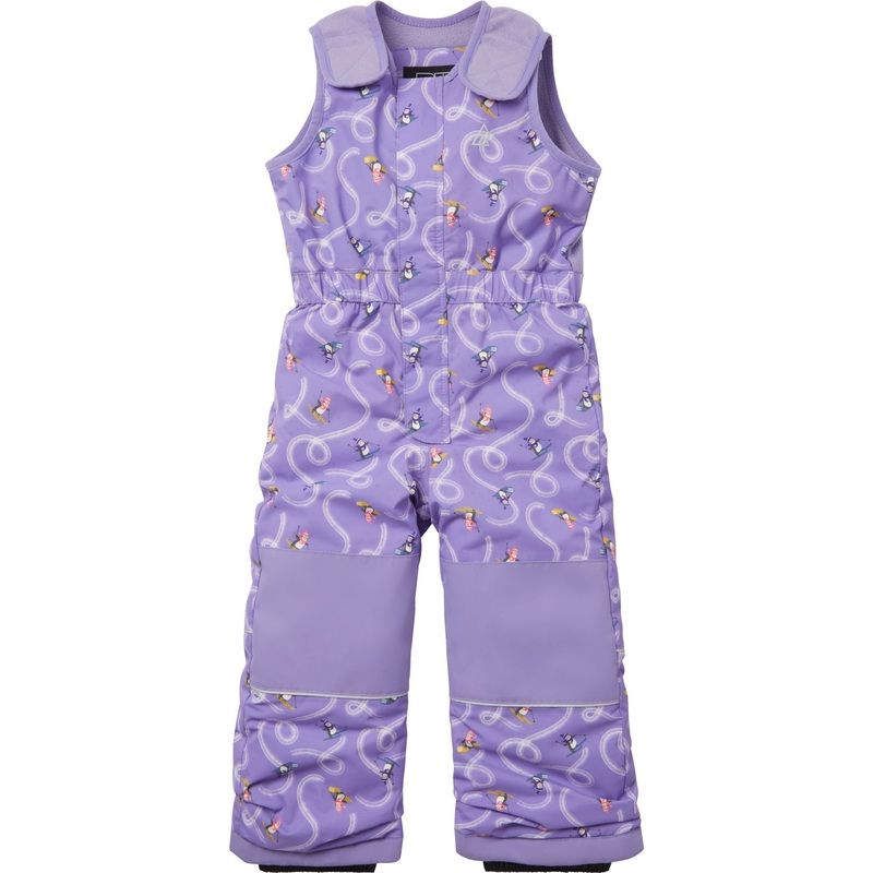 Ripzone Toddler Juniper Insulated Fleece Bib Pants- 2024 ASTER PURPLE PENGUIN 2T