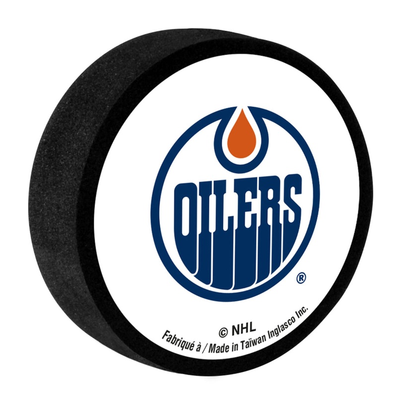 Inglasco NHL Edmonton Oilers Foam Puck