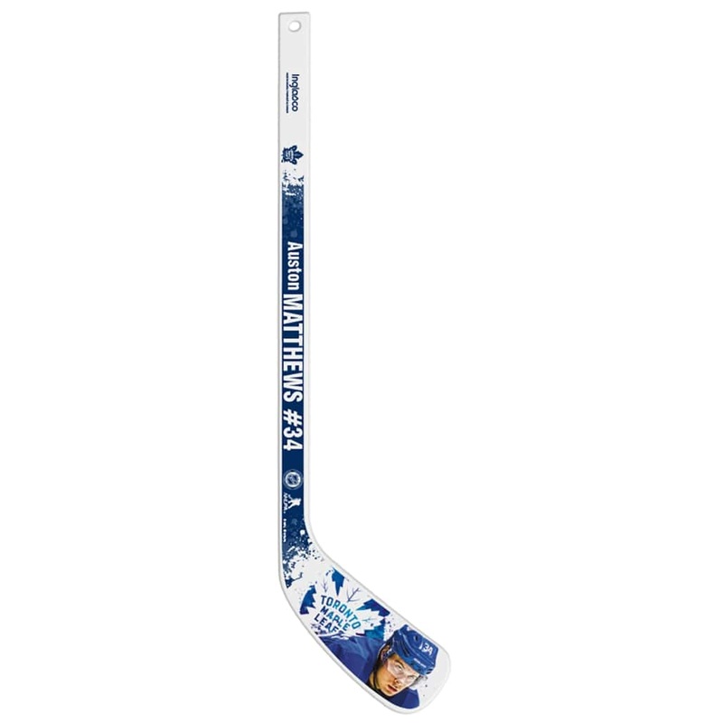 Inglasco NHL Toronto Maple Leafs Auston Matthews Mini Player Stick