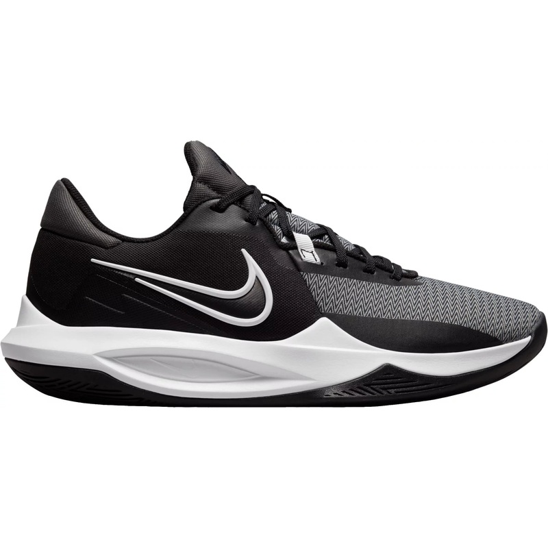 Men’s Precision 6 Basketball Shoes BLACK/WHITE/GREY 5