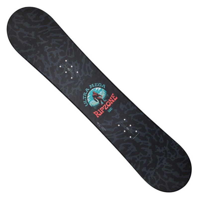 Ripzone Junior Ultra Mega 3.0 All-Mountain Snowboard BLACK 120