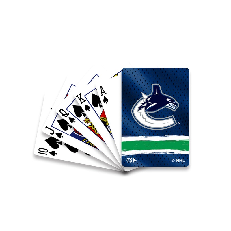 The Sports Vault NHL Vancouver Canucks Playing Cards