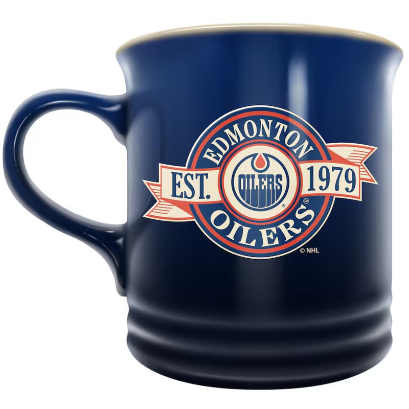 The Sports Vault NHL Edmonton Oilers 14oz Stoneware Mug